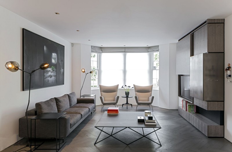 Дизайн интерьера викторианской виллы в Кенсингтоне, Лондон