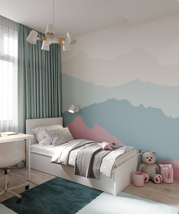 Современный интерьер – квартира в теплых тонах