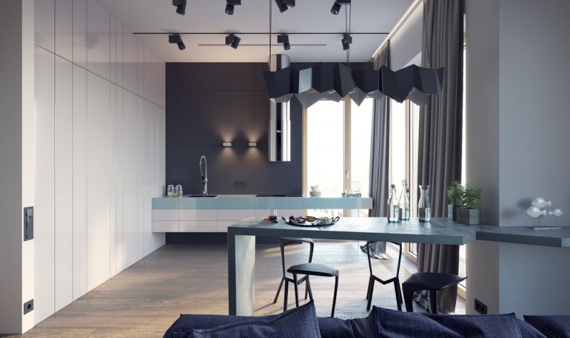 Апартаменты с изюминкой: "ломаная" стена Апартаменты с изюминкой: "ломаная" стена