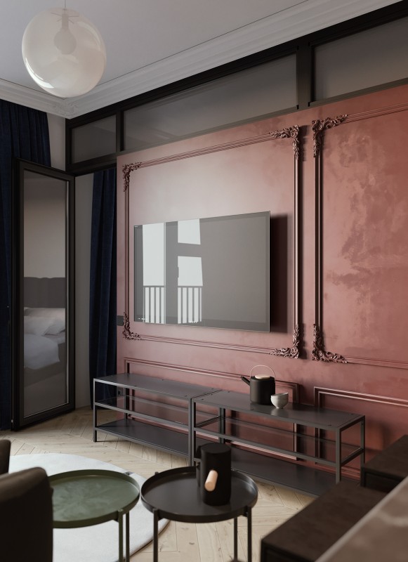 Апартаменты в стиле "контемпорари"