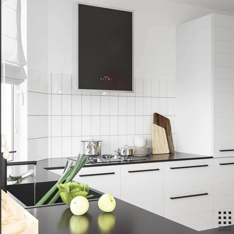 Дизайн-проект контрастных апартаментов