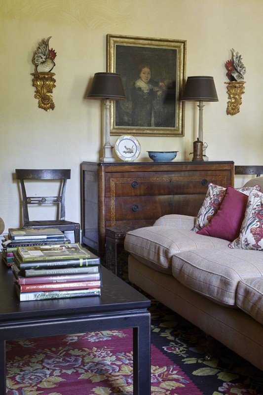 Дом декоратора Colefax Имоджен Тейлор в средневековой бургундской деревне