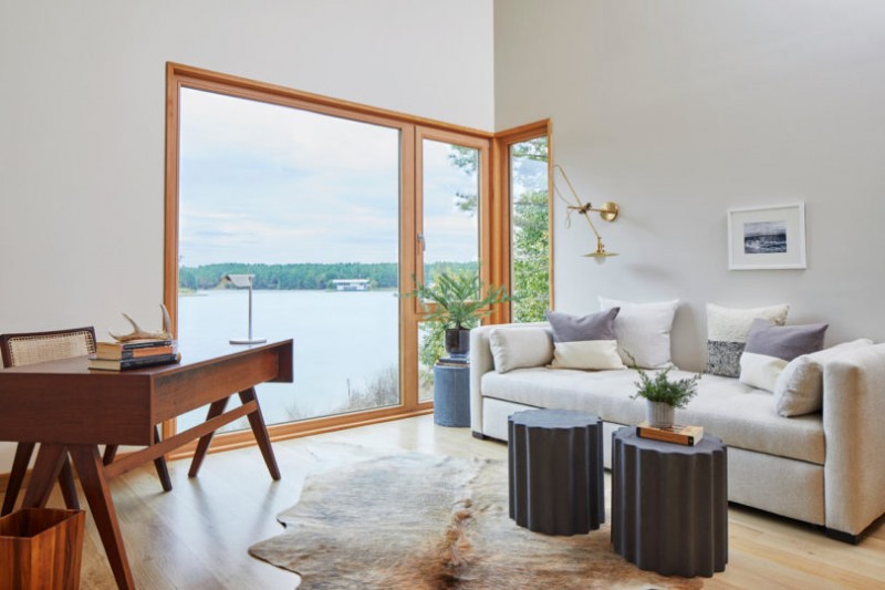 Дом на берегу озера в селе Тейлор, Миссисипи