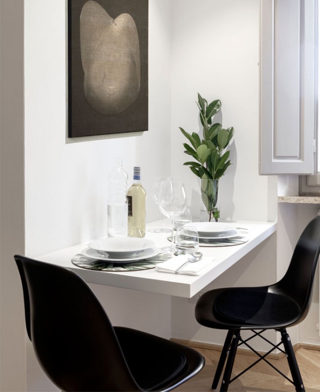 Функциональный интерьер небольшой квартиры в центре Флоренции Функциональный интерьер небольшой квартиры в центре Флоренции