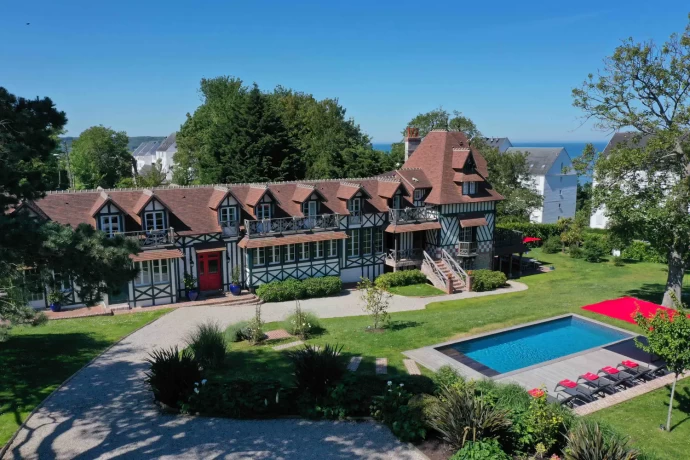 Гостиница Villa du Parc Trouville в Трувиль-сюр-Мер, Нормандия, Франция Гостиница Villa du Parc Trouville в Трувиль-сюр-Мер, Нормандия, Франция