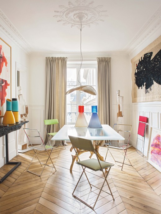 Квартира дизайнера Жерома Тено в Париже