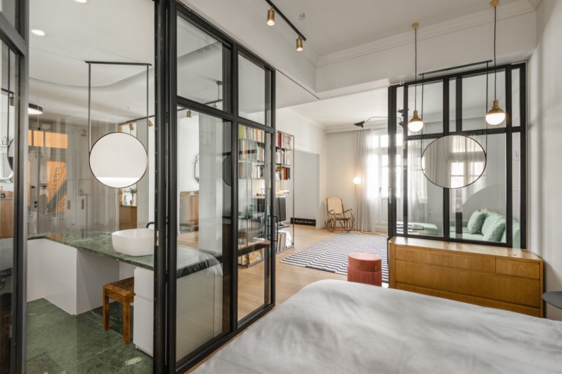 Квартира в центре города Салоники, Греция, расположенная в здании 30-х годов постройки