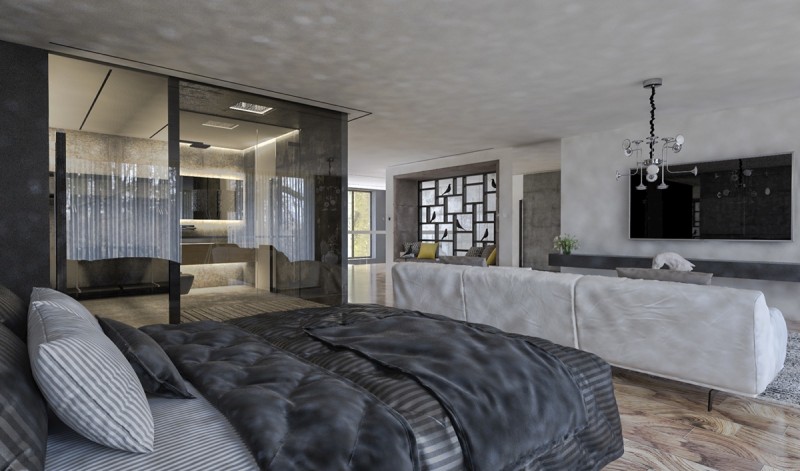 Проект двухэтажного таунхауса с потрясающим дизайном для молодой пары