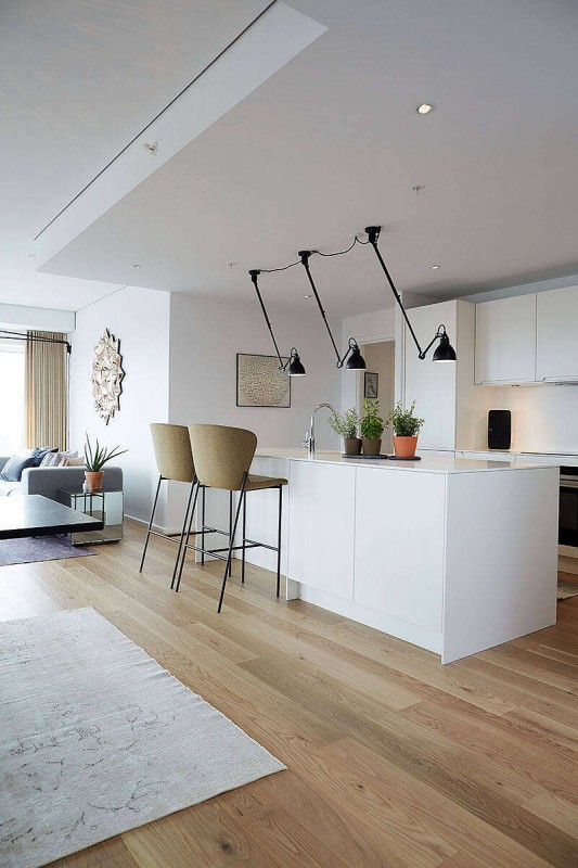 Современные апартаменты, расположенные в Копенгагене Современные апартаменты, расположенные в Копенгагене