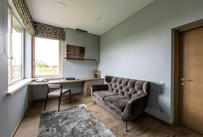 Спокойная и безмятежная атмосфера дома в Литве Спокойная и безмятежная атмосфера дома в Литве