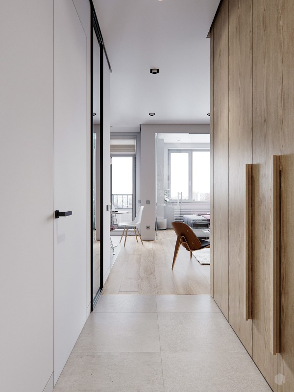 Светлые компактные апартаменты