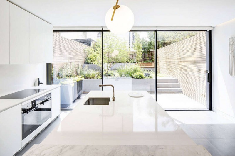 Интерьер дома с террасой в Лондоне