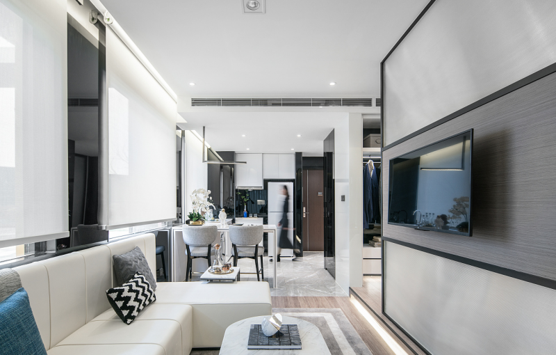 Интерьер квартиры в Шанхае