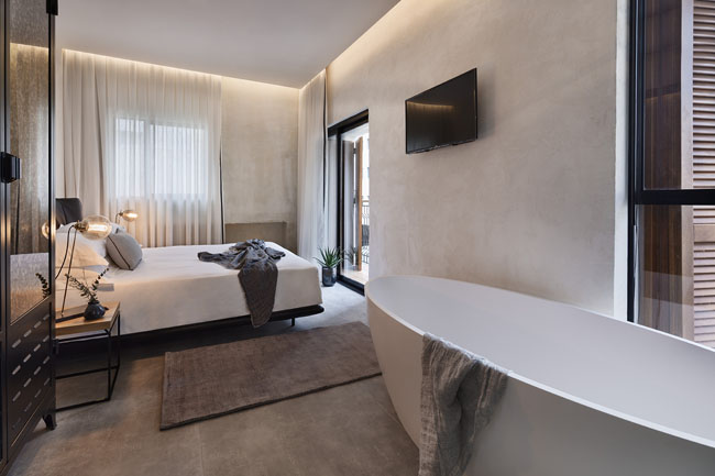 Интерьер отеля Vera в Тель-Авиве