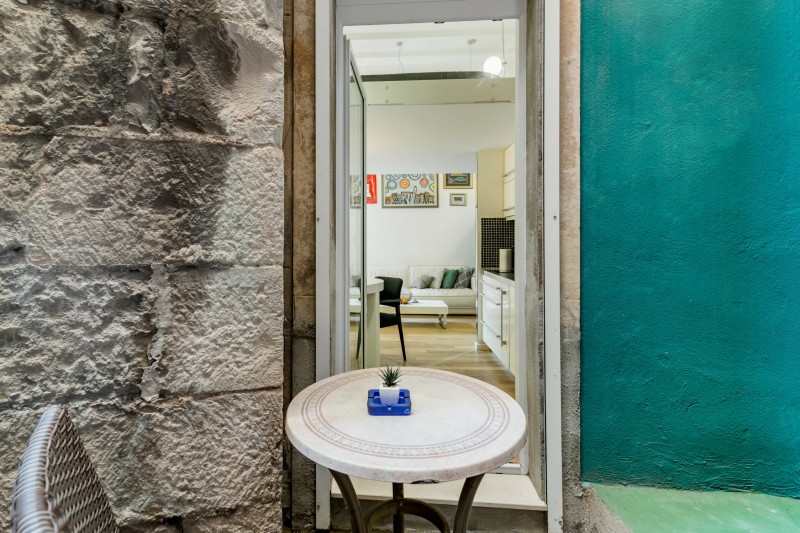 Яркий интерьер квартиры в городе Сплит, Хорватия Яркий интерьер квартиры в городе Сплит, Хорватия