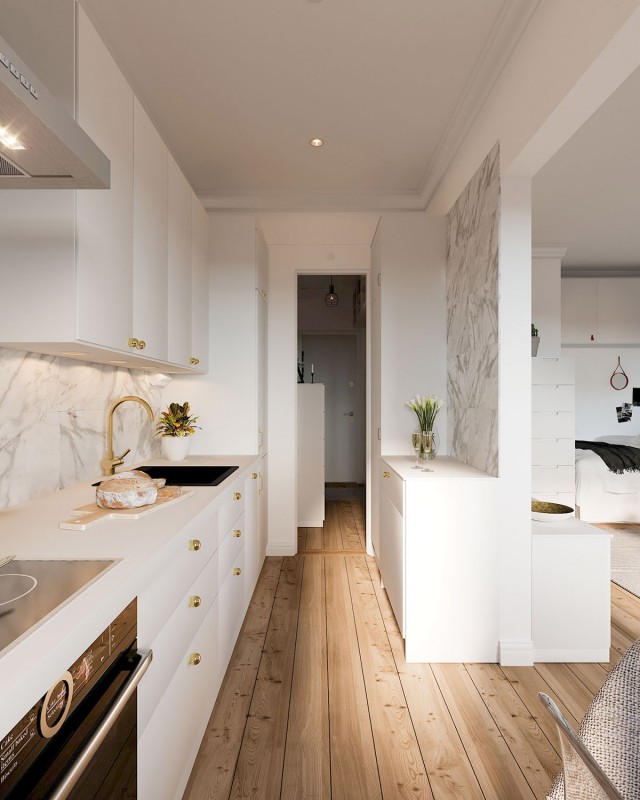 Квартира-студия в Стокгольме Квартира-студия в Стокгольме