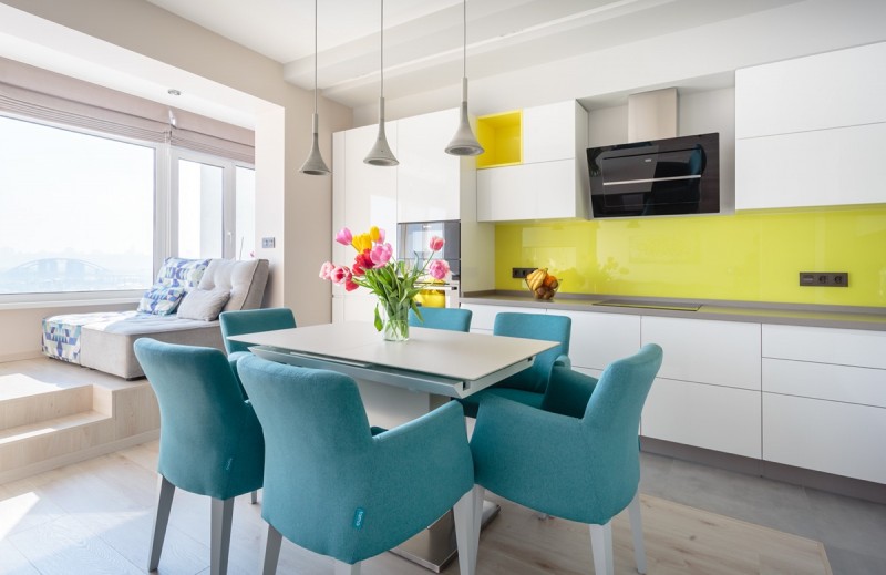 Светлая и воздушная атмосфера уютной квартиры