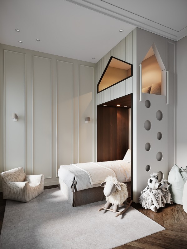 Интерьер светлых просторных апартаментов Интерьер светлых просторных апартаментов