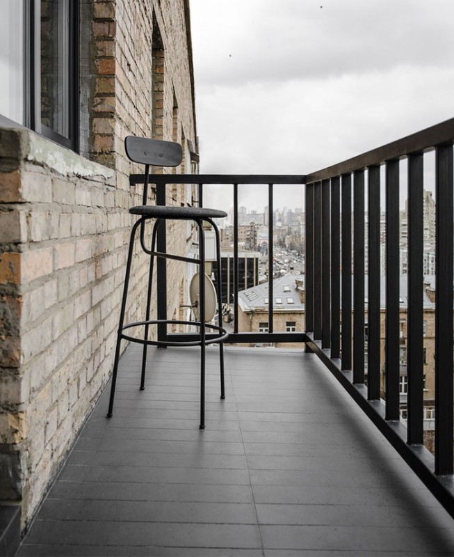 Квартира, оформленная в сдержанной цветовой палитре