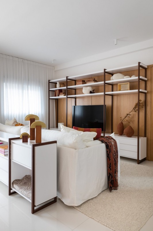 Квартира с теплой атмосферой в Сан-Паулу