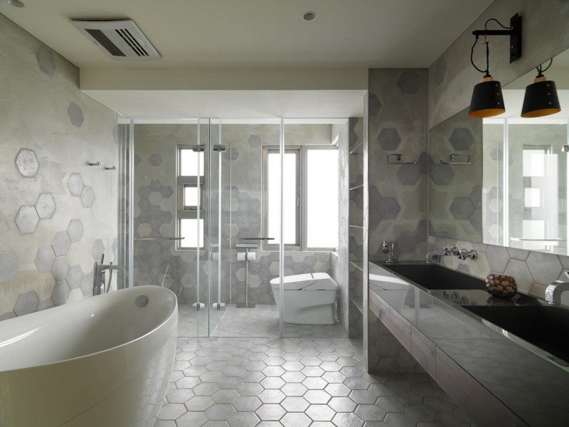 Квартира в индустриальном стиле в Тайбэе Квартира в индустриальном стиле в Тайбэе