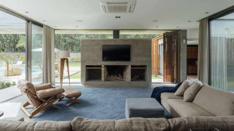 Оригинальный дизайн дома в Бразилии