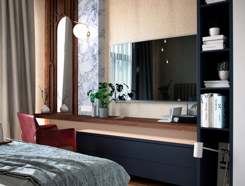 Эклектика в интерьере небольшой квартиры