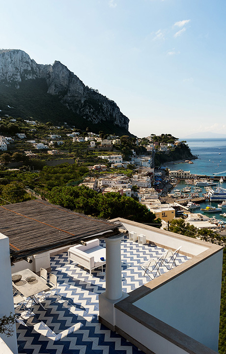 Интерьер апартаментов на Капри