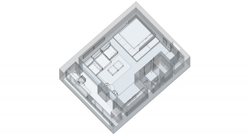Интерьер киевской квартиры в индустриальном стиле