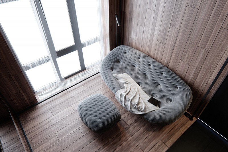 Интерьер в темных тонах Интерьер в темных тонах