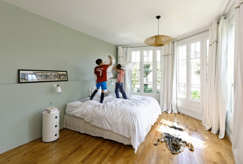 Квартира, объединенная из двух в Париже Квартира, объединенная из двух в Париже