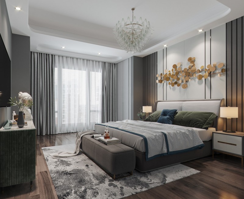 Оформление квартиры в темных тонах