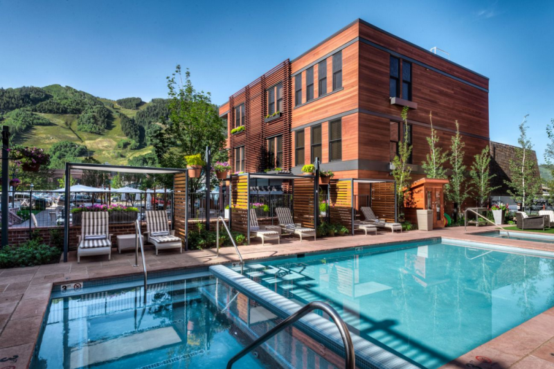 Пентхаус в отеле Jerome, An Auberge Resort в Аспене, Колорадо