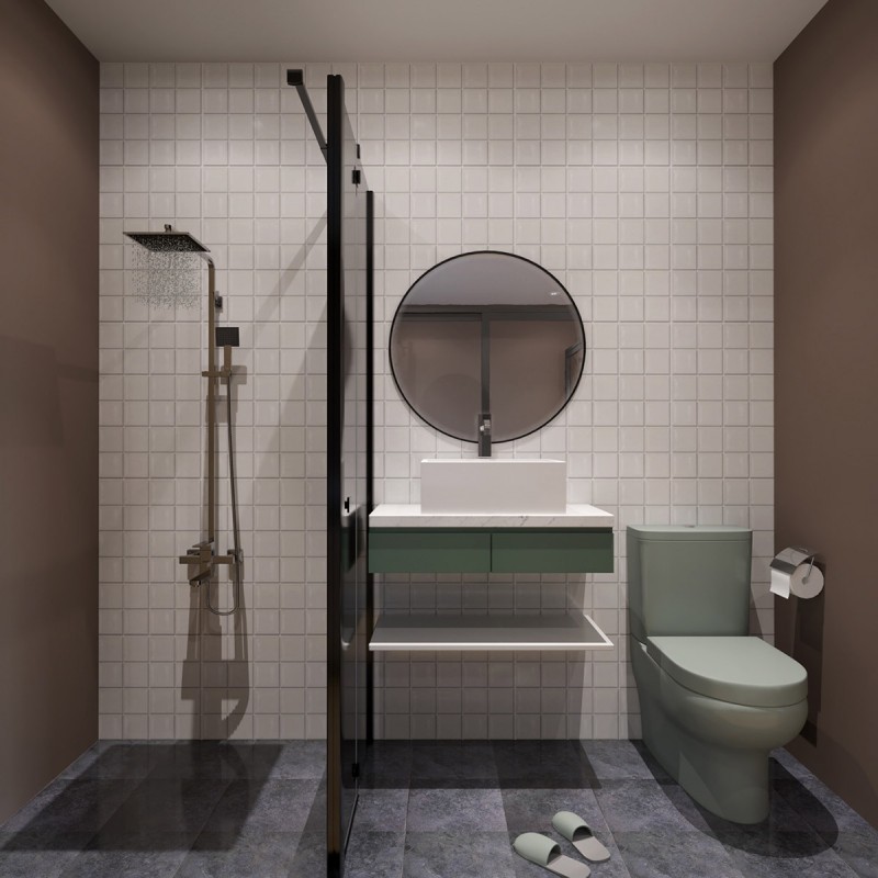 Студия со стеклянными стенами Студия со стеклянными стенами