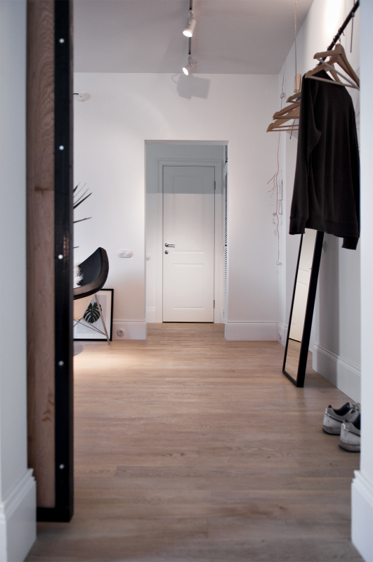 Эклектичный дизайн апартаментов