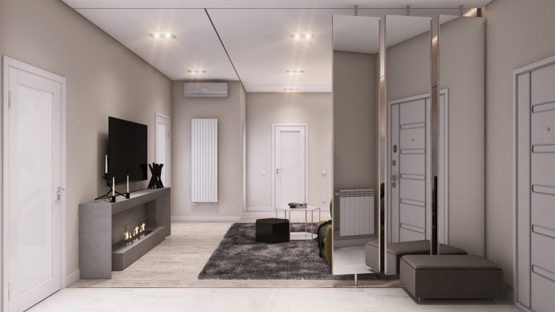 Функциональный интерьер уютных апартаментов Функциональный интерьер уютных апартаментов