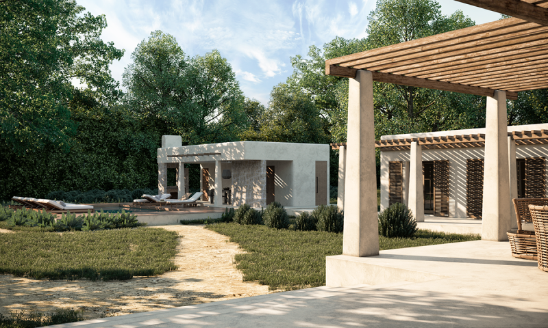 Интерьер уютной виллы