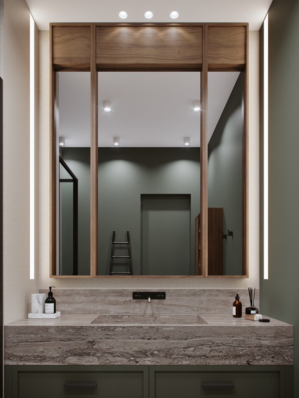 Интерьер в черно-белых тонах