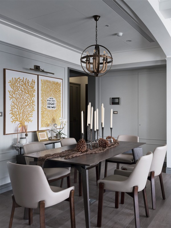 Приятные пастельные оттенки в интерьере квартиры в Тайбэе