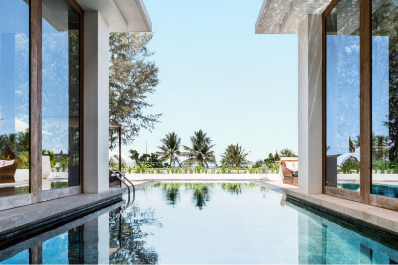 Футуристический дизайн виллы в Такуа Тунге, Таиланд Футуристический дизайн виллы в Такуа Тунге, Таиланд