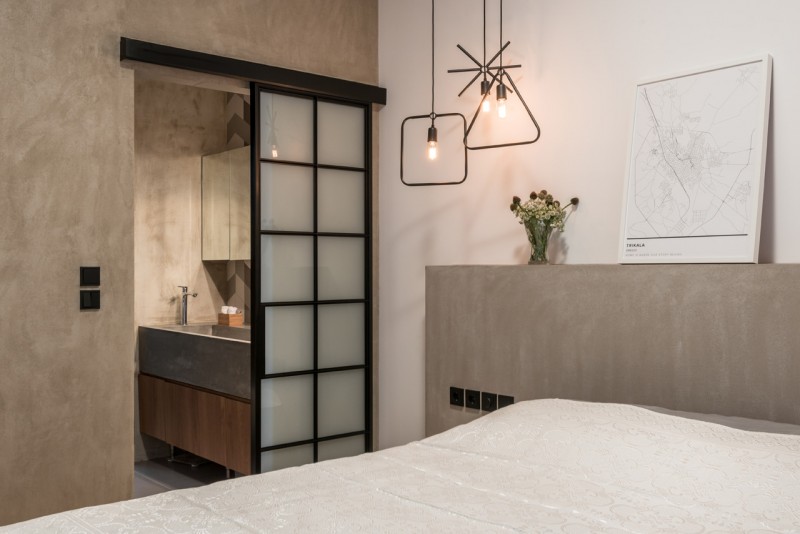 Интерьер апартаментов с элементами скандинавского стиля в Трикала, Греция