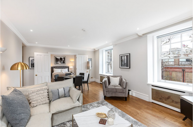 Интерьер квартиры в неоклассическом стиле Интерьер квартиры в неоклассическом стиле