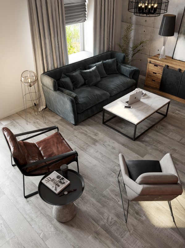 Коттедж в индустриальном стиле Коттедж в индустриальном стиле