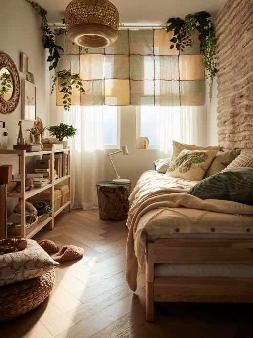 Спальня для девочки-подростка от дизайнеров IKEA