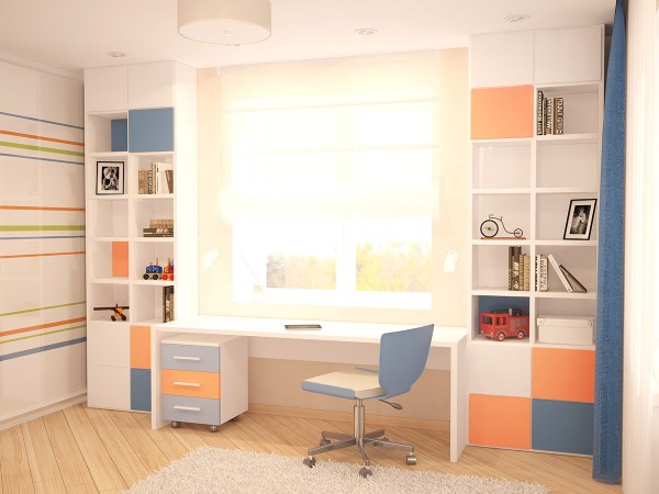 Уютная квартира с мягкими цитрусовыми акцентами