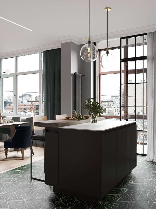 Выразительные акценты на нейтральном и сдержанном фоне