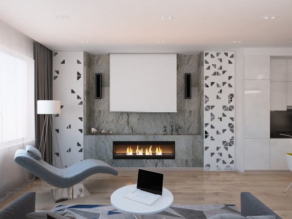 Больше света: "воздушные" перегородки для зонирования