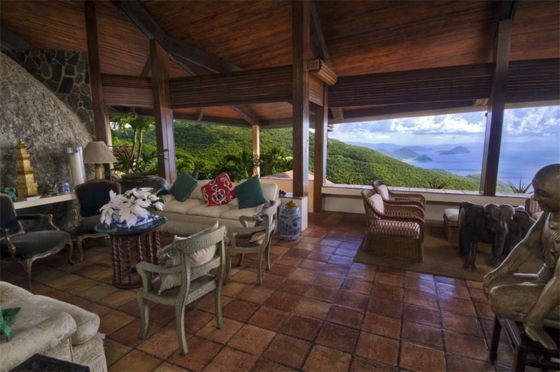 Эксклюзивное имение на холмах на острове Тортола, Британские Виргинские острова Эксклюзивное имение на холмах на острове Тортола, Британские Виргинские острова