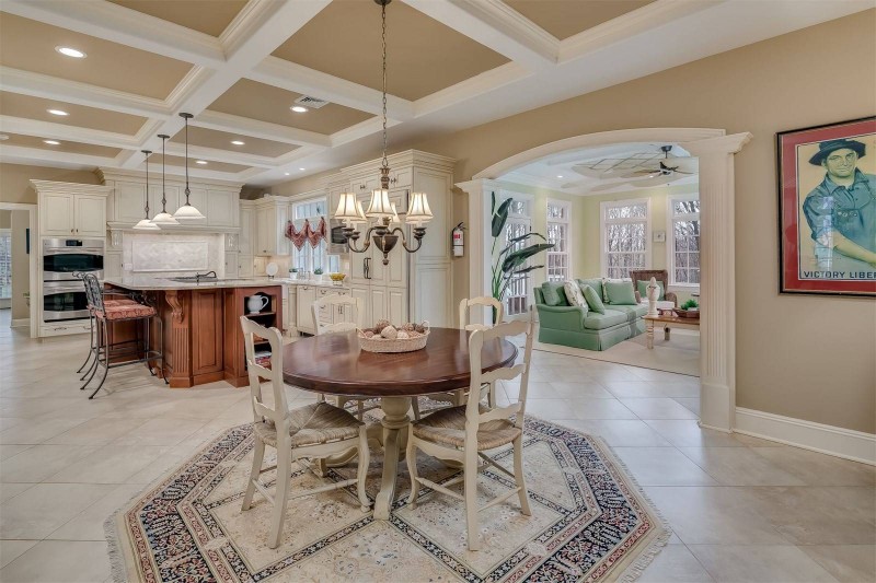 Интерьер поместья в Бернардсвилле, штат Нью-Джерси