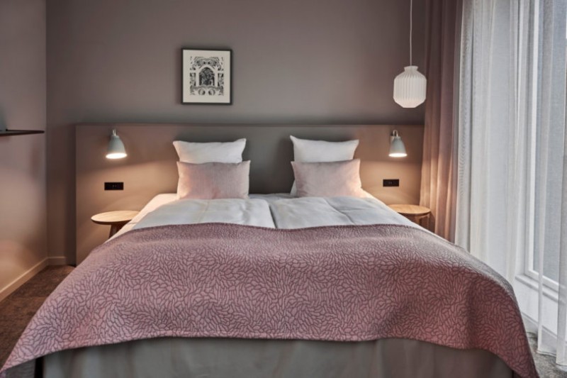 Недавно построенный отель Odeon в Оденсе, Дания Недавно построенный отель Odeon в Оденсе, Дания